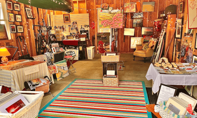 Inside The Boathouse Gallery