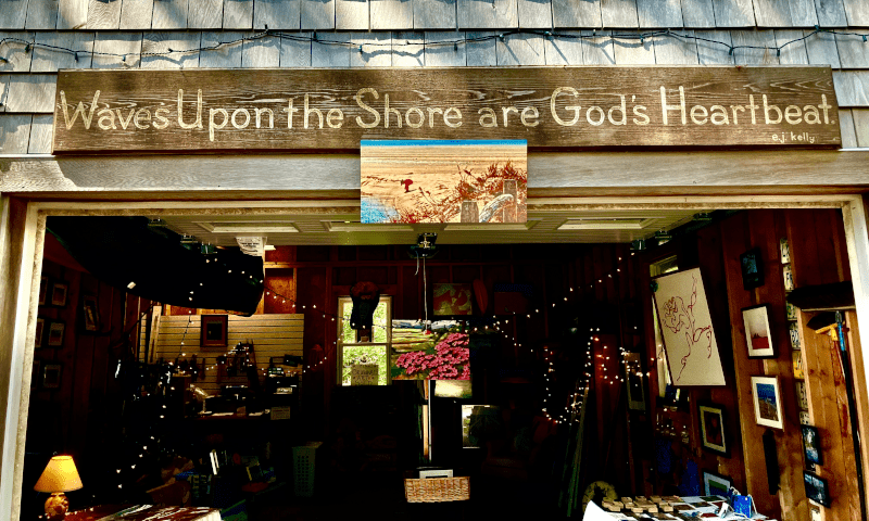 Entrance to the Boat House Gallery